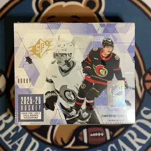 2025 Uppr Deck SPX Hockey Hobby Box