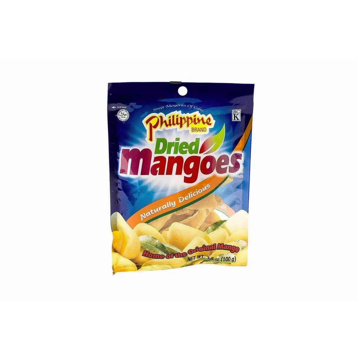 Philippine Brand - Dried Mangoes (Net Wt. 3.53 Oz.)