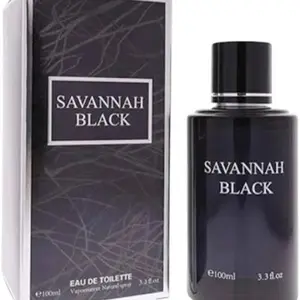 Savannah Black for Men Eau de Toilette 100ml Natural Spray Fragrance