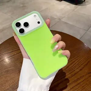 New Dopamine Jelly Liquid Silicone Phone Case, compatible with iPhone 17/16/15/14/13 Pro Max; Ultra-thin, shock-resistant iPhone 17 Pro case