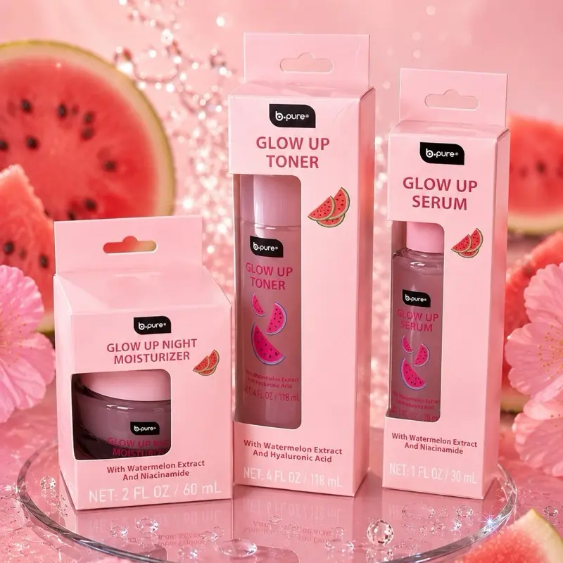 3-Piece Skincare Set – Daily Face Wash, Hydrating Gel & Serum