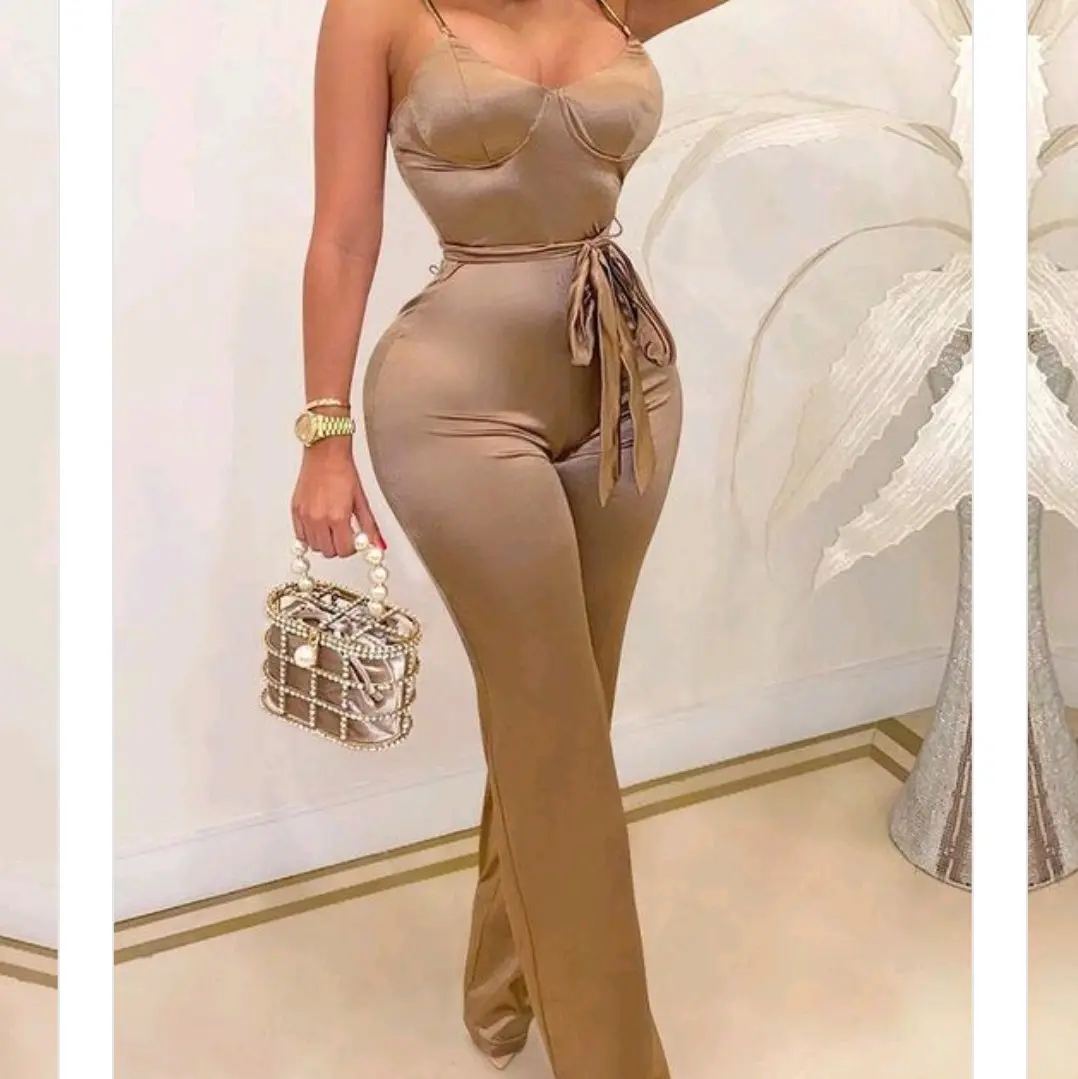Satin Night Jumpsuit