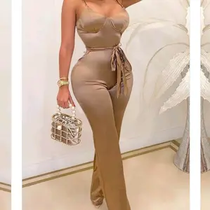 Satin Night Jumpsuit