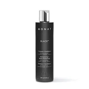 MONAT Black 2-in-1 Shampoo + Conditioner – Cleansing & Conditioning Hair Formula (237ml)