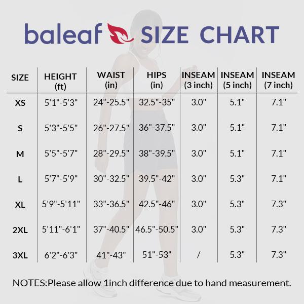 baleaf Women's 3‘’/5''/7'' Athletic Long Running Shorts High Waistband Quick Dry Bermuda Shorts for Gym Hiking Workout Lounge Casual Womenswear