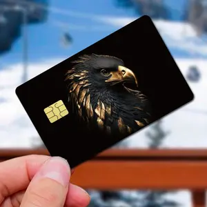Stylish and powerful eagle-themed credit card stickers, combining artistic creativity with practical functionality, designed for those who pursue individuality. Whether used as debit cards, credit cards, or various bank cards, they enhance the appearance