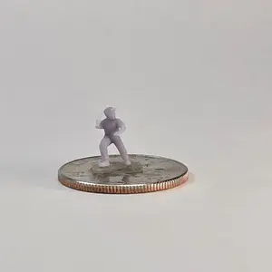 N Scale Mechanic with Attitude – 12mm Workshop or Garage Scene Figure