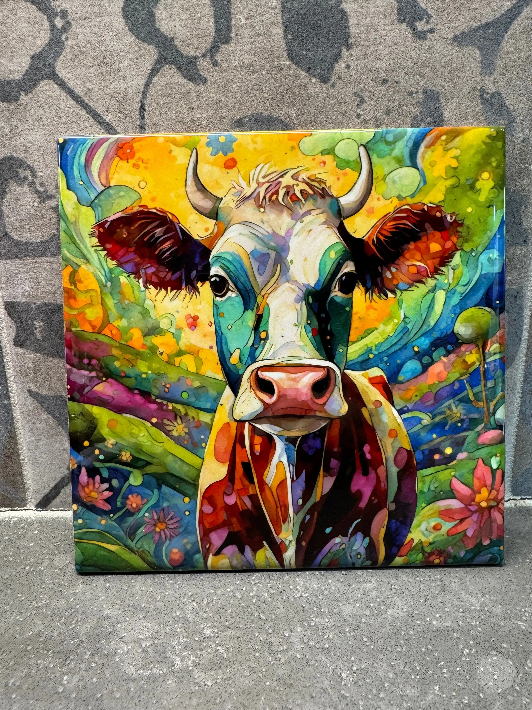 Cow Trivet For Hot Dishes