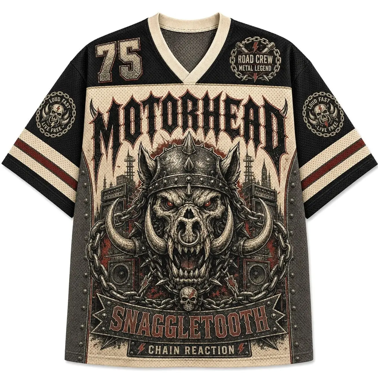 Motörhead Band Mesh Jersey M6Y