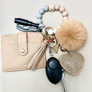 Wallet Keychain Bundle, Safety Set, Various Colors