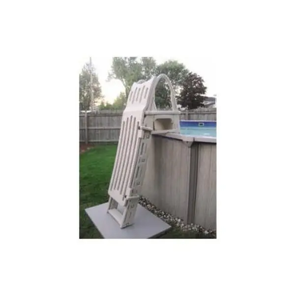 Confer Plastics G7200 Ladder Gate Attachment - Contoured Design, Included Padlock, Enhanced Security, Meets Building Inspector Requirements, Keeps Items Well Out of Reach of Small Children