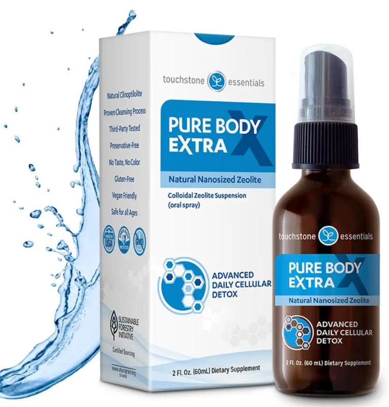 Detox Minerals Pure Body Extra 60 - | Gut Health & Candida Support | Zeolite & Fulvic Acid Binder | - Healthcare, Vitamin Supplement
