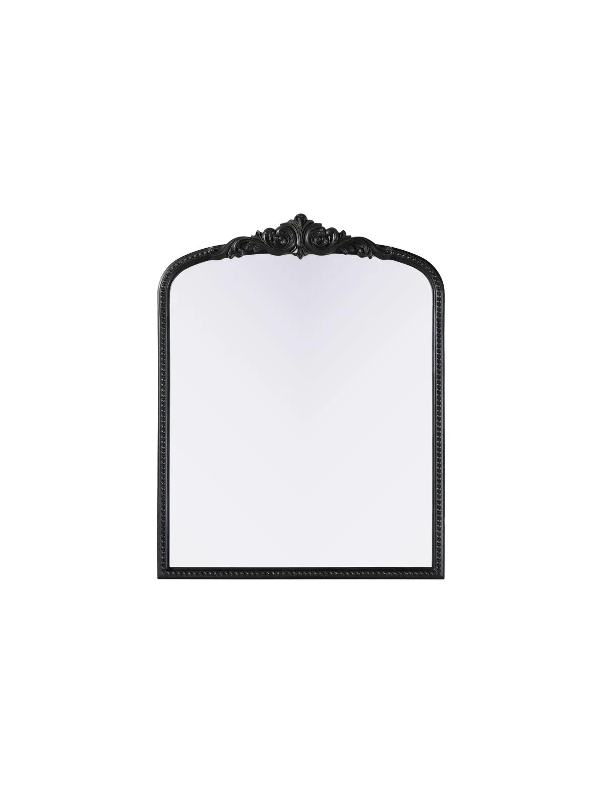 Elegant Decor MR7F3342VB 33x42 in. Naomi Vintage Bronze Resin Mirror - Antique, Decorative, Elegant, Curved Wall-Mounted Mirror for Home Decor, Decorative Wall-Mounted Mirrors