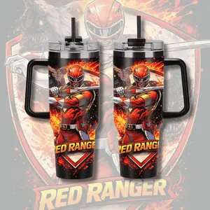 Power Rangers Movies Custom Tumbler 40oz Tumbler With Handle