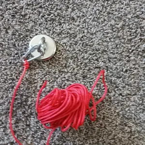 Heavy-duty Magnet,Fishing Magnet,350lbs Strong Magnet Fishing, Magnetic Fishing Magnets, Rare Earth Magnet with Countersunk Hole Eyebolt for Retrieving Items in Lake, Beach, Lawn.