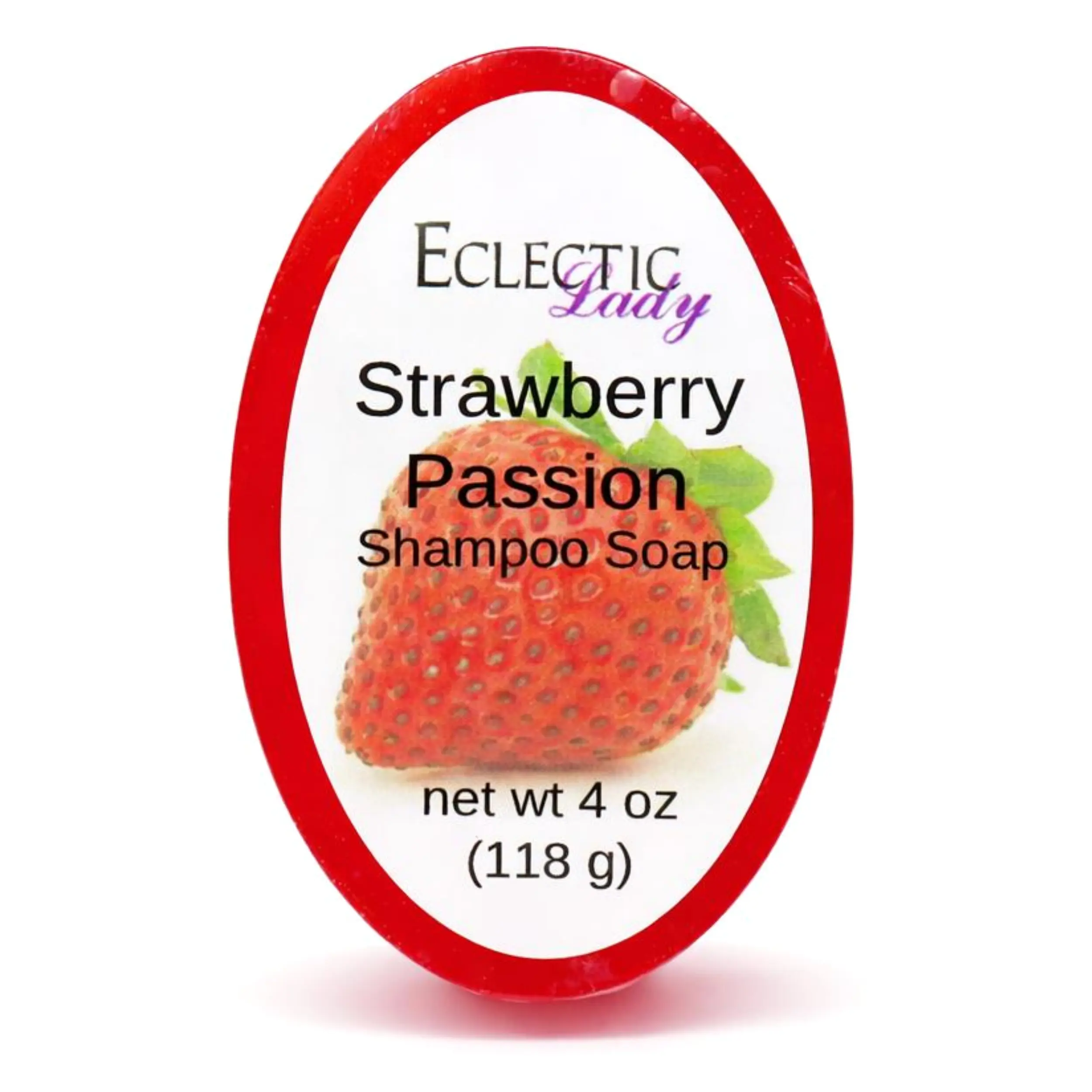 Strawberry Passion Handmade Shampoo Soap