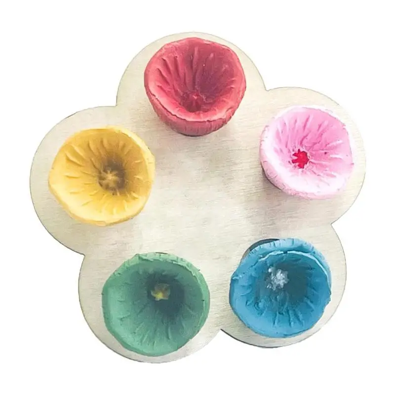 Bee Drinking Cup, 5 Counts/set Colorful Bee Drinking Cups, Honey Bee Drinking Cup, Summer Home Decor Garden Supplies, Suitable for Beekeeping Supplies