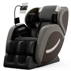 2026 Moveable lounge chair -Full Body Massage Chair Recliner with Zero Gravity, Air Pressure Massage, Heat Therapy, Foot Rollers, Bluetooth, for Home/Office Use, Ideal Wellness Gift, Black