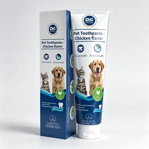 PETCLEAR Dog Toothpaste, 4.23 oz Chicken Flavor - Teeth Cleaning, Breath Freshening, Tartar Control, Plaque Removal, Oral Hygiene Maintenance for Dogs