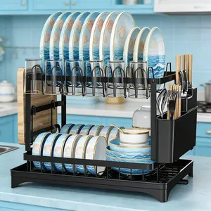 Sturdy Stainless Steel Kitchen Storage Drain Rack