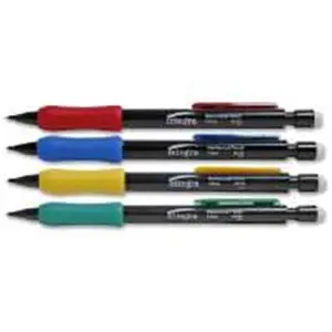 Integra 36152 Grip Mechanical Pencil, 0.5 Mm Refillable, Assorted Grip Pencils for Office Stationery Use