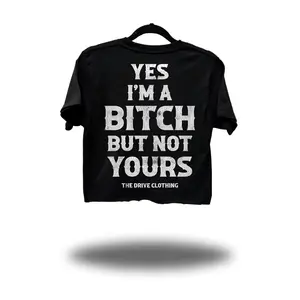 NOT YOURS CROP TOP