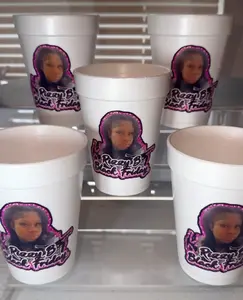 Custom styrofoam cups