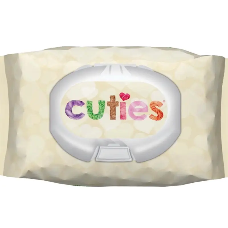 Cuties brand wipes 72 count pack