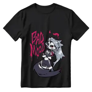 Loona Helluva Boss Fierce Expression Iconic Fan T-shirt Classic Cotton