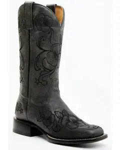Women's Lasy Western Boots - Broad Square Toe