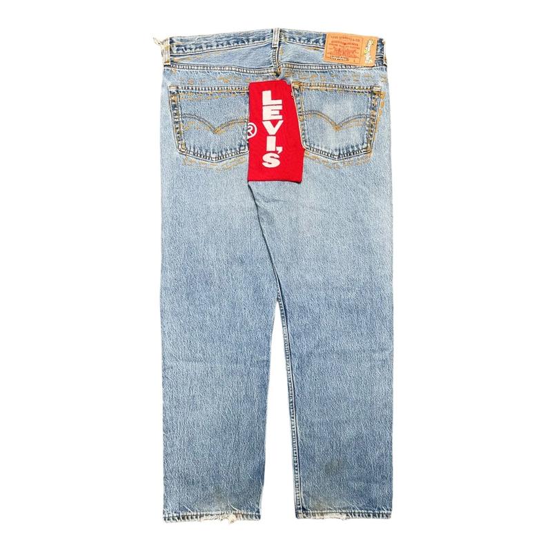Denim Tears x Cactus Plant Flea Market Levi's 501 ComplexCon Exclusive Jeans Indigo Red White