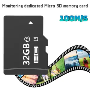 32GB Storage Card, High Speed Flash TF Card, Memory Card Full HD Video for Security Camera, Mobile Device Storage Phone, Tablet, Drone & Full HD Video Recording