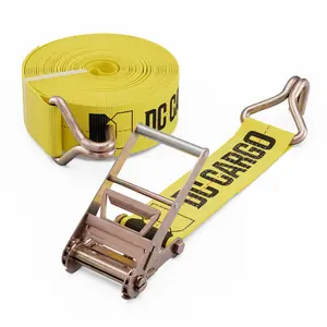 4 inch Ratchet Strap with Wire Hooks