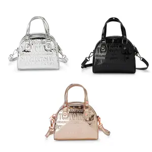 Von Dutch Monogram Bowling Bags- Multiple Styles Casual Handbag Satchel Pu Leather Satchel