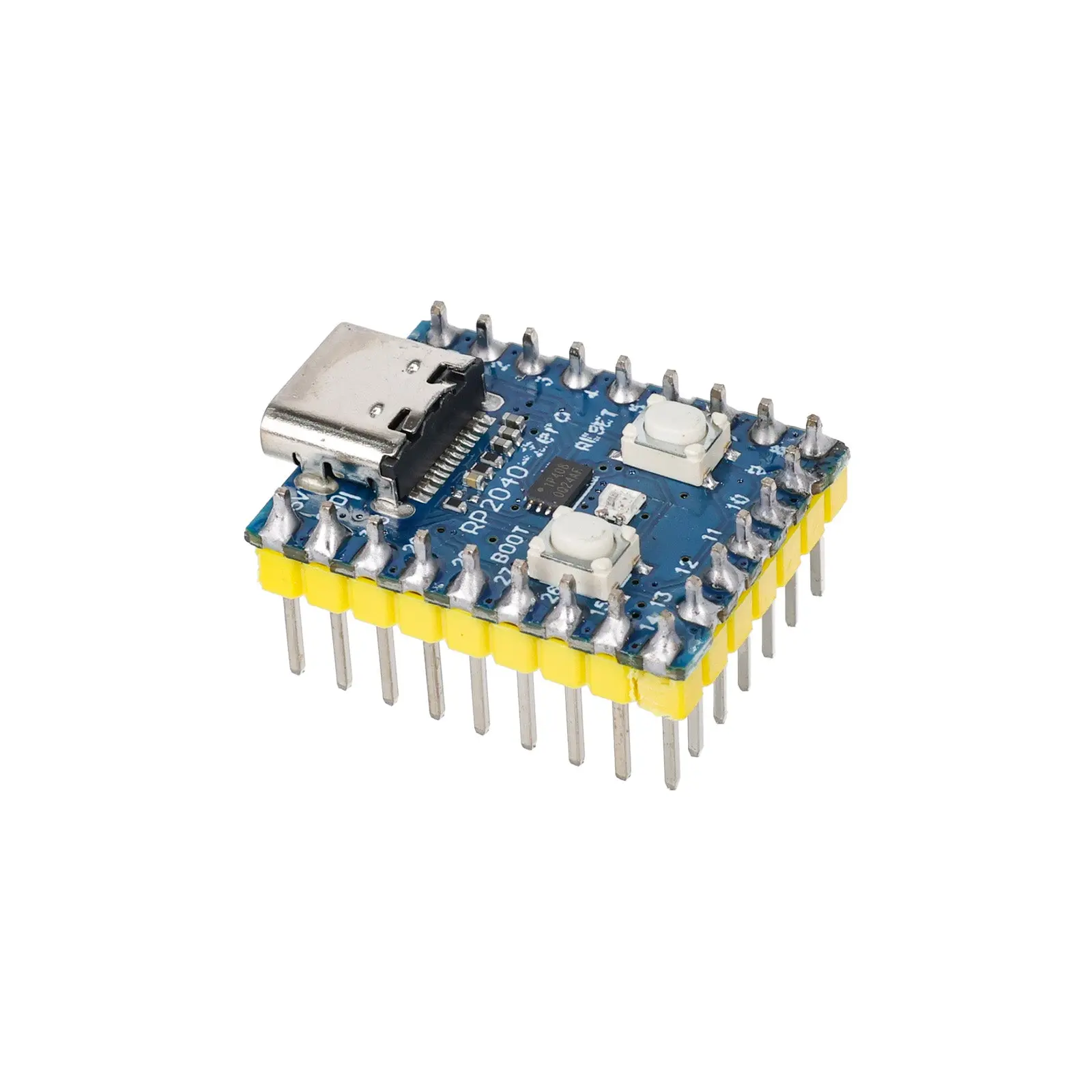 RP2040 Zero Microcontroller Board with Pre-Soldered Headers