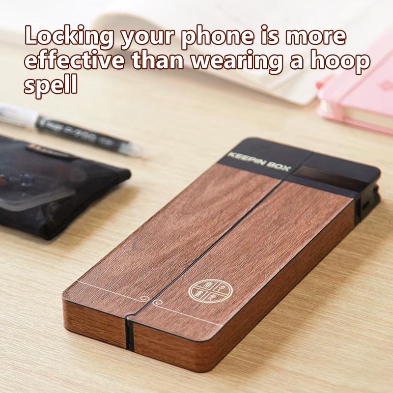 Keepin Box Smartphone Timing Box Timing Lock Self-Discipline Timing Case Universal Mobile Phone Addiction Students Timer Locking iPhone