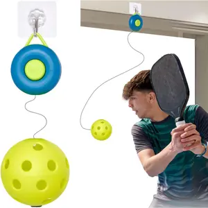 Pickleball Trainer, Continuous Rebound for Pickleball Training and Practice - Enhance Reaction Time & Hand-Eye Coordination | Gift for All Ages and Skill Levels (Paddle Not Included)