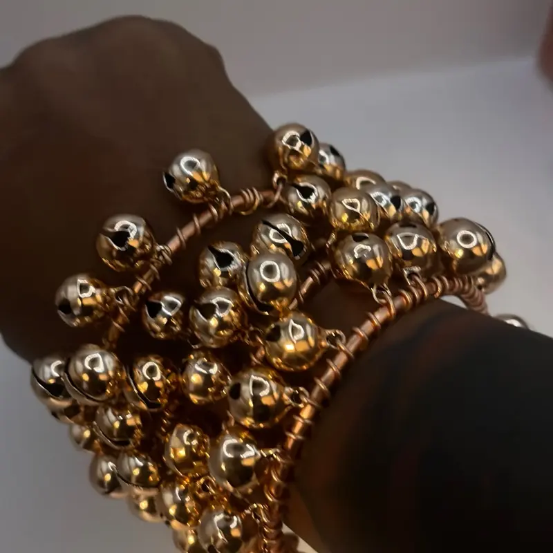 Spiritual copper bangles