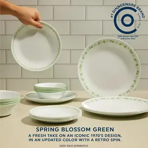 Corelle® Spring Blossom Green 18-ounce Cereal Bowl