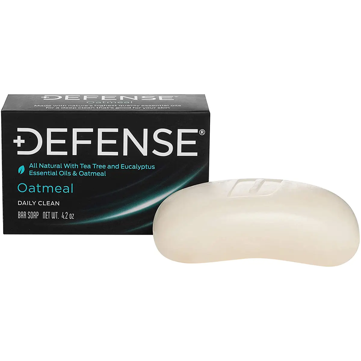 Defense Soap 4 oz. Natural Oatmeal Body Bar Soap