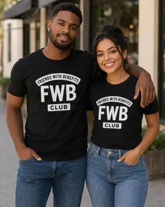 FWB Club Shirt, Friends With Benefits Tee, Funny Statement Shirt, Adult Humor Graphic Tee, Girls Trip Bachelorette Gift