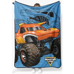 Jay Franco Monster Jam El Toro Throw Blanket