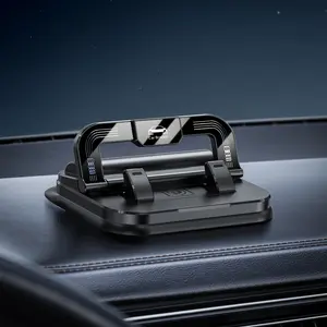 Car phone holder, portable mobile phone holder, stable and durable.In-built parking number plate function, quickly switch to a phone number plate.