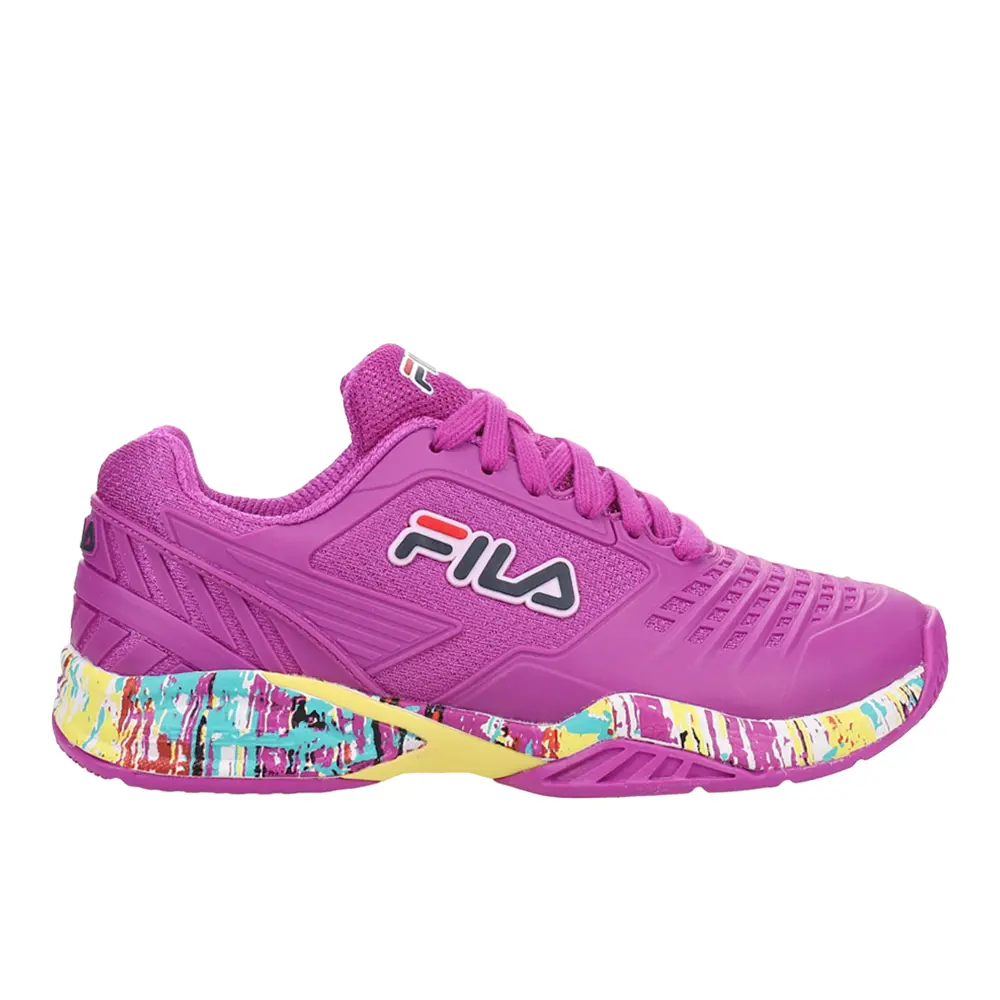 Fila Womens Axilus 2 Energized Tennis Sneakers Shoes - Purple Fila Womens Axilus 2 Energized Tennis Sneakers Shoes - Purple