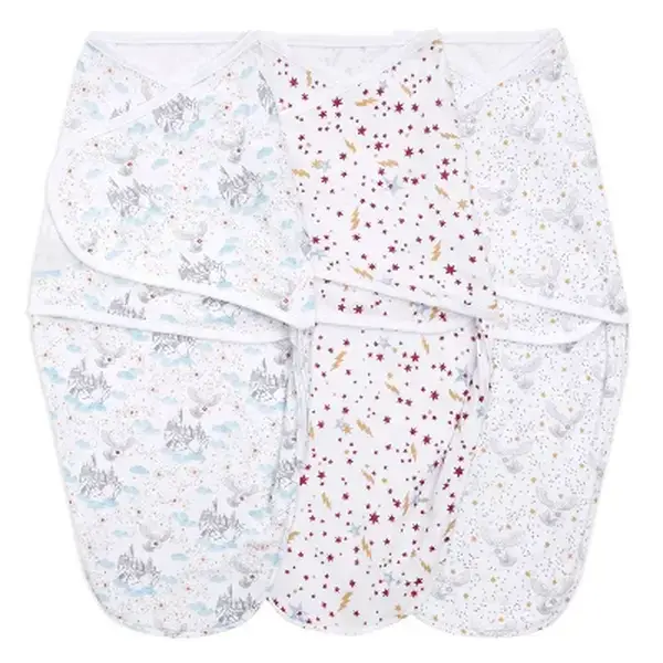 aden + anais Essentials Easy Swaddle Wrap - Harry Potter 3pk