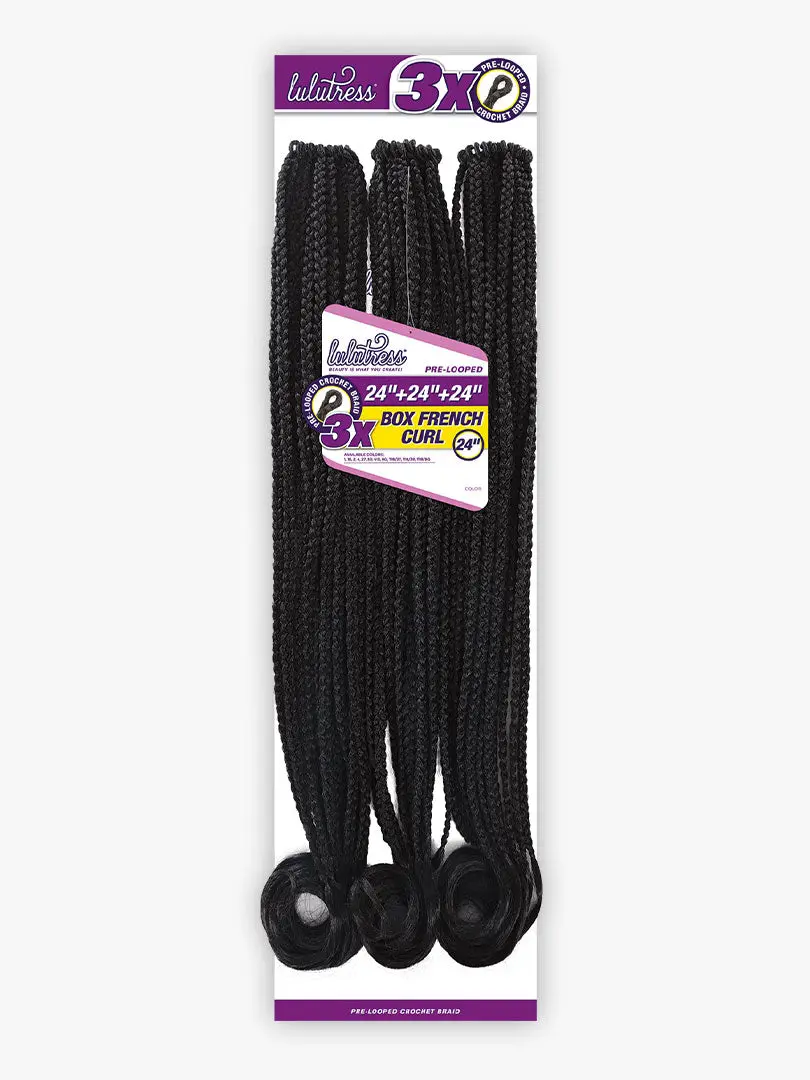 Sensationnel 3x lulutress box French curl 24" Sensationnel 3x lulutress box French curl 24"