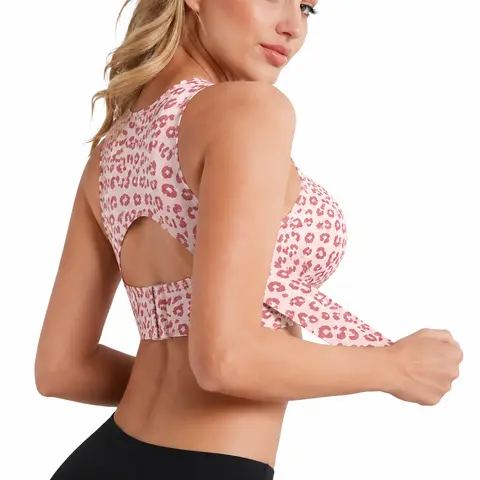 PoseFree Women's Posture Support Bra - Wireless Underwear for Women with Crisscross X-Back, Fixed Pads, Wide Straps, Adjustable Wrap Bands, Wide Underband, Machine Washable Back Smoothing Adjustable Crisscross Everyday Bras Sohochic