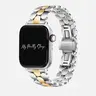 My Pretty Strap – Compatible Apple Watch Band – Stainless Steel iWatch Strap for Women – Series 1–11, SE & Ultra (38MM / 40MM / 41MM / 42MM / 44MM / 45MM / 49MM) – Gold, Silver – Slim Honeycomb