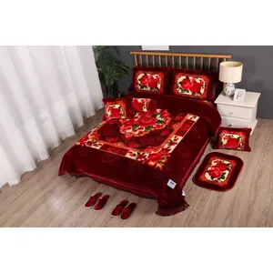 12-Piece Premium Velvet Blanket Set