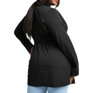 2025 new women's casual versatile jacket camisas  70s Vintage Women's Top Fabric Polyester Blouses Flower Elegant Womenswear poncho winter clothes women Coats Knitted Solid Ruffle Long Sleeve Black Chic Fitted Gamis poncho winter clothes women Pastel